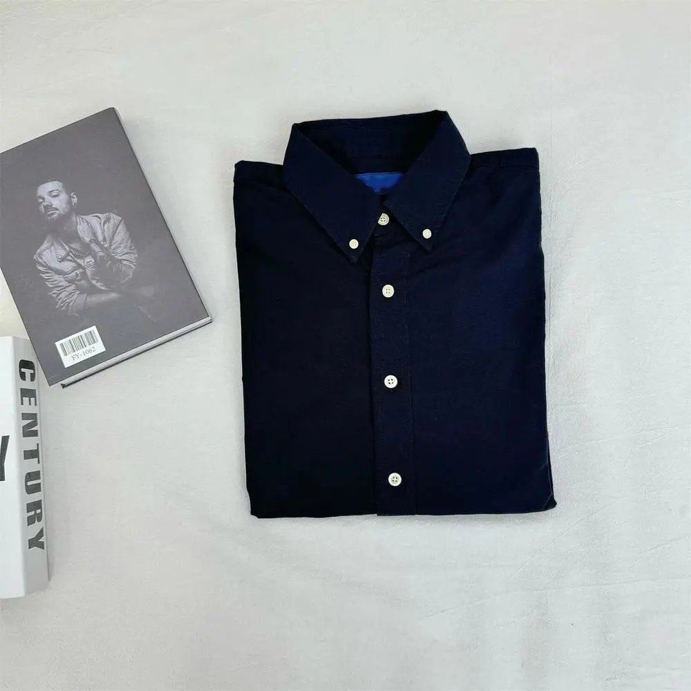 Unbranded Shirts Button-Down Collar Long-Sleeve Shirt — Style 2