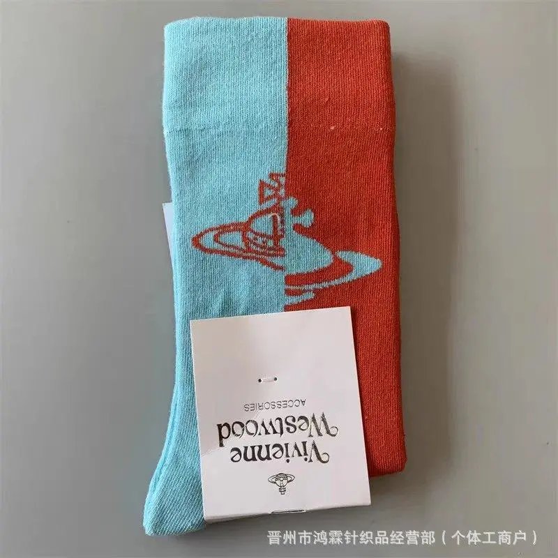 Vivienne Westwood Socks Orb Logo Crew — Style 17