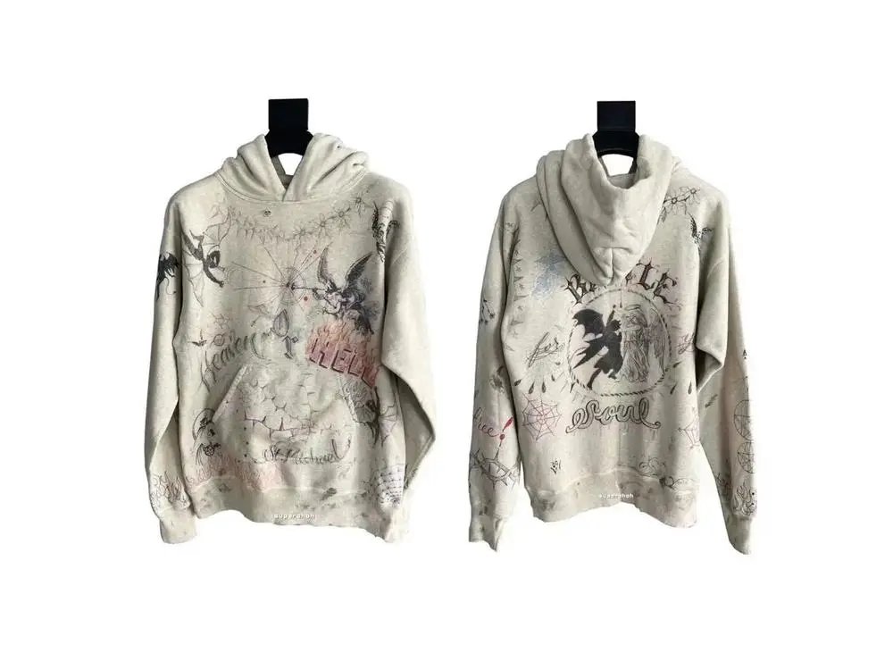 Unbranded Hoodies & Sweatshirts Graphic-print pullover hoodie — Style 20