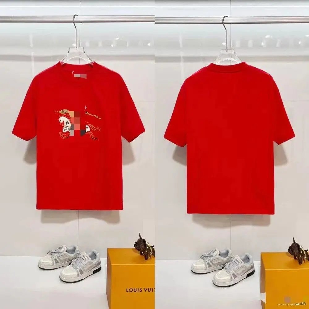 Unbranded T-Shirts Short-Sleeve T-Shirt with Check-Pattern Sleeves — Style 39