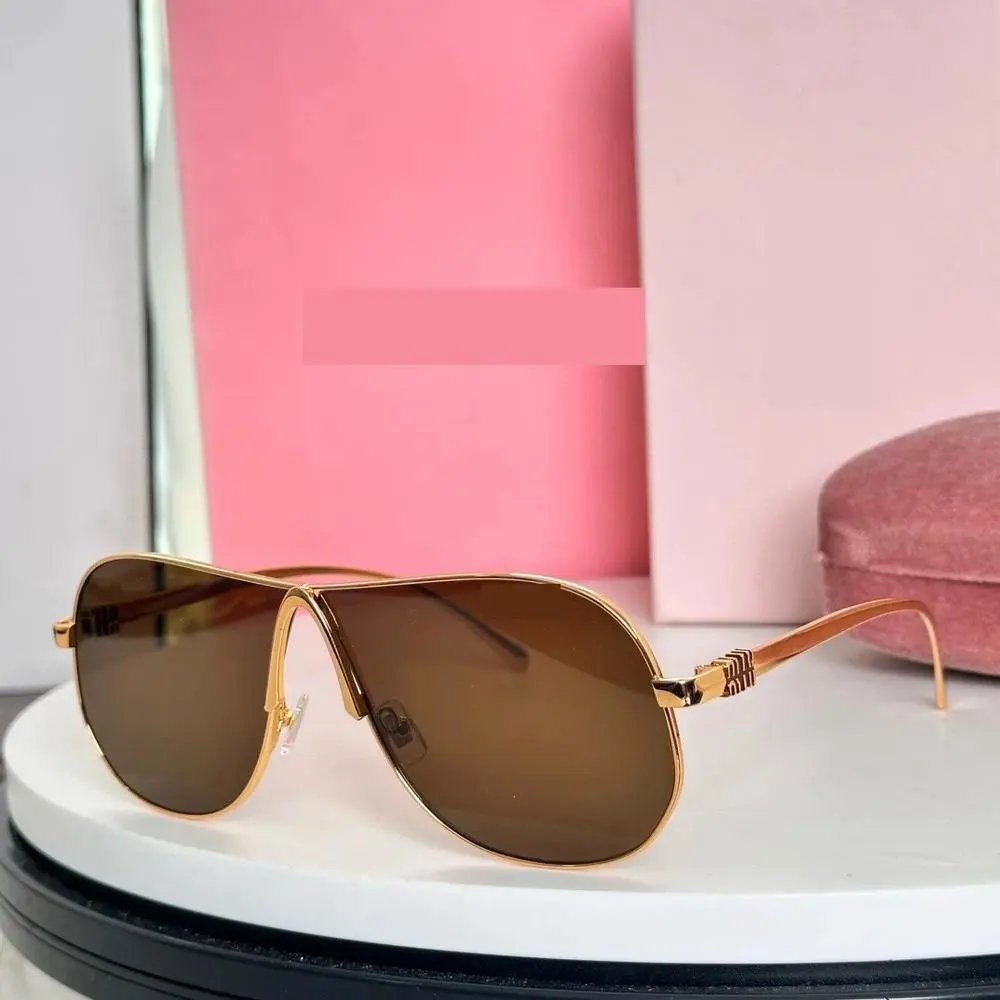 Miu Eyewear Metal Aviator Sunglasses image 8
