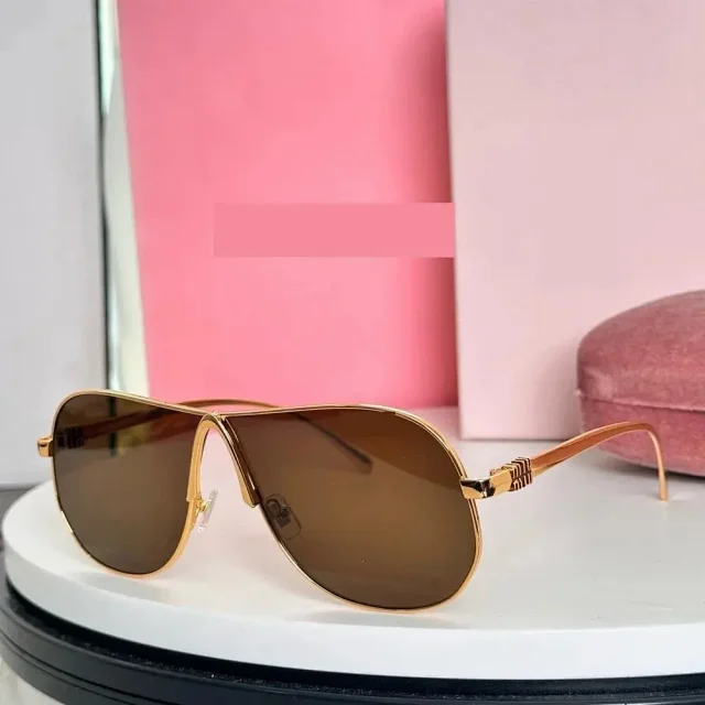Miu Eyewear Metal Aviator Sunglasses product detail image 8