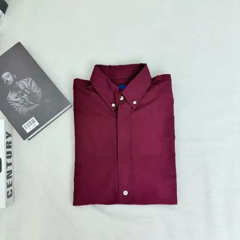 Unbranded Shirts Button-Down Collar Long-Sleeve Shirt — Style 3