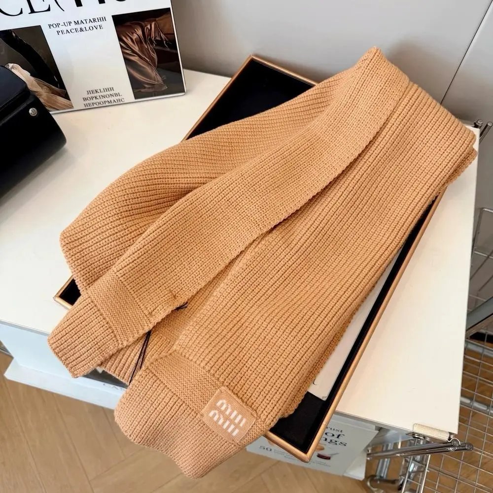 Chanel Scarves Knitted CC Logo Scarf — Style 25
