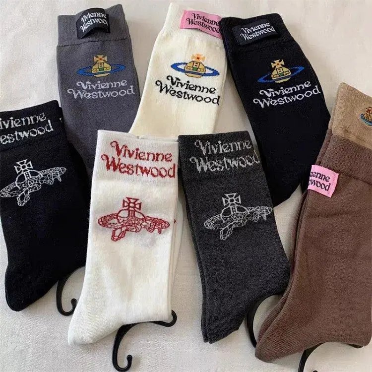 Vivienne Westwood Socks Orb Logo Crew image 2