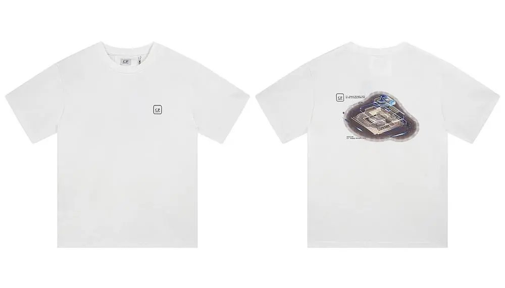 C.P. Company Shirts Short-Sleeve Polo Shirt — Style 15