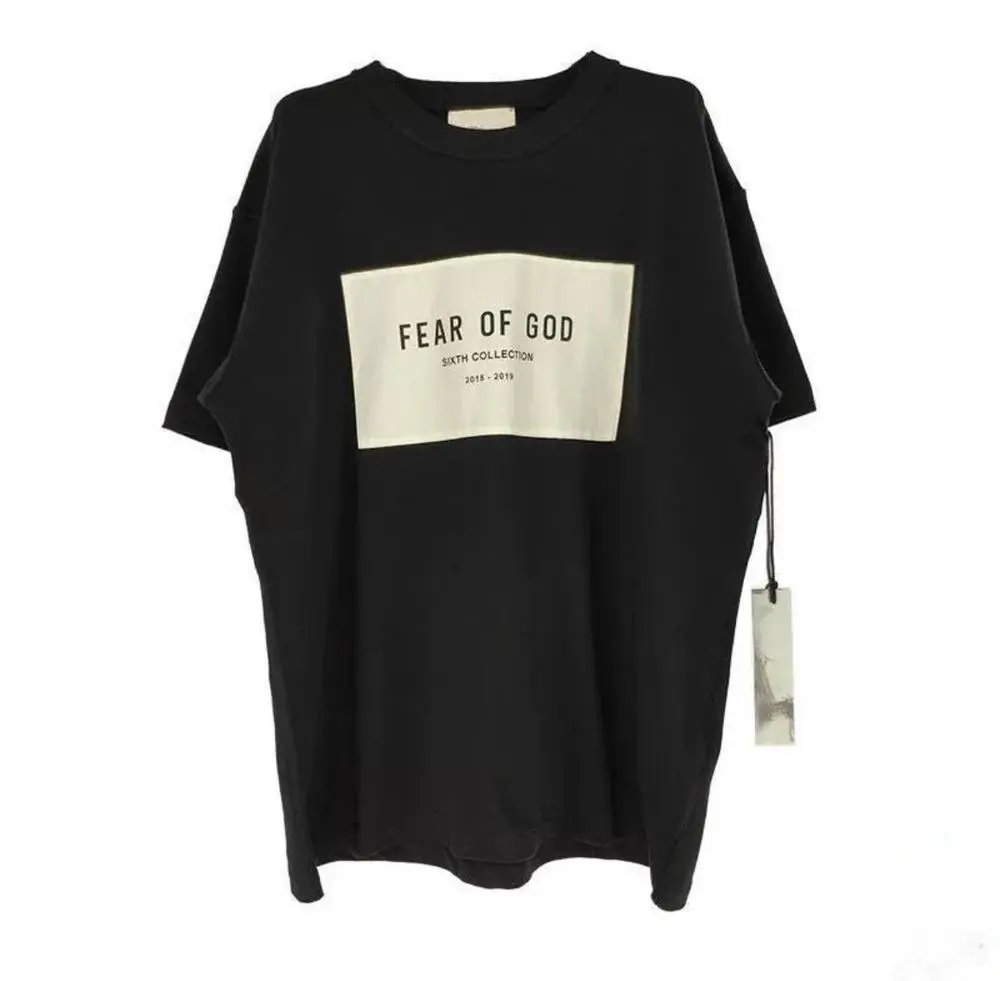 Fear of God T-Shirts Essentials logo short-sleeve T-shirt — Style 22
