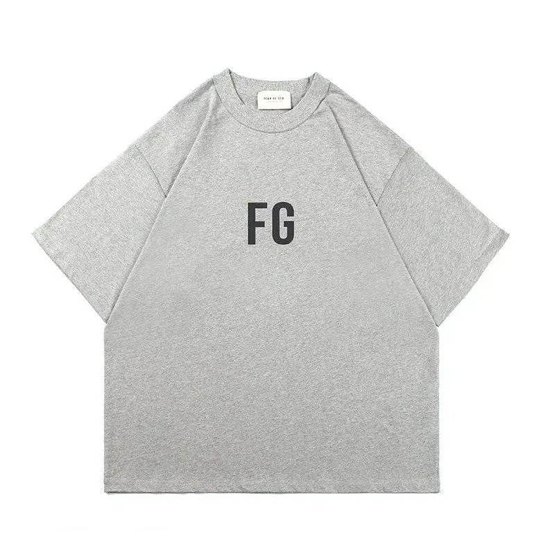 Fear of God T-Shirts Essentials logo short-sleeve T-shirt — Style 2