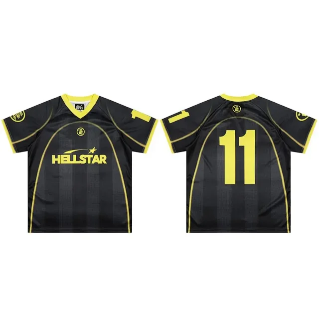 Hellstar Football Jerseys Short-Sleeve Graphic Jersey product detail image 3