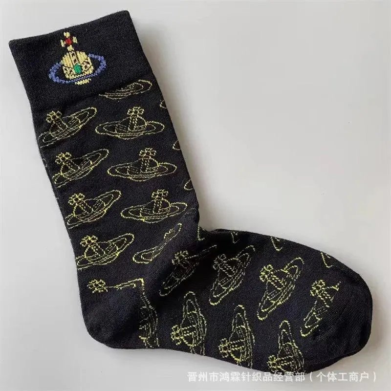 Vivienne Westwood Socks Orb Logo Crew — Style 11
