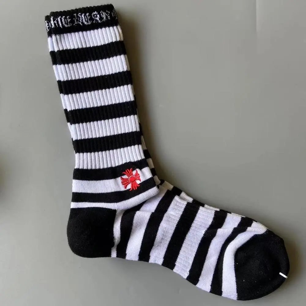 Chrome Hearts Socks Striped crew image 3
