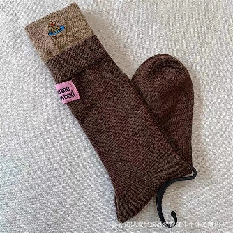 Vivienne Westwood Socks Orb Logo Crew — Style 7