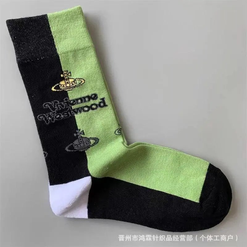 Vivienne Westwood Socks Orb Logo Crew — Style 15