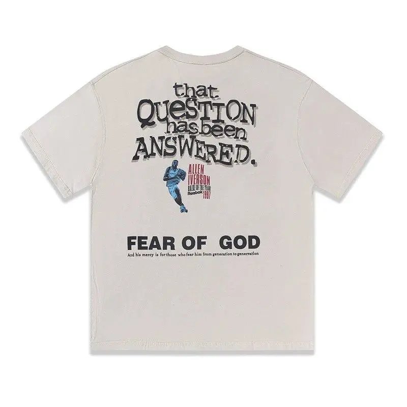 Fear of God T-Shirts Essentials logo short-sleeve T-shirt — Style 10