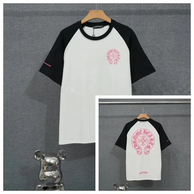 Chrome Hearts T-Shirts Short-Sleeve Raglan Graphic T-Shirt product detail image 3
