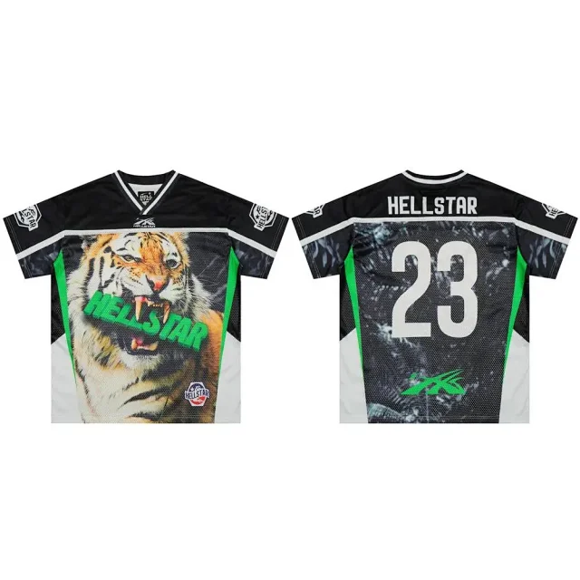 Hellstar Football Jerseys Short-Sleeve Graphic Jersey product detail image 4