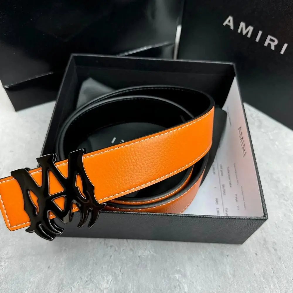 AMIRI Belts Logo Buckle Belt — Style 24