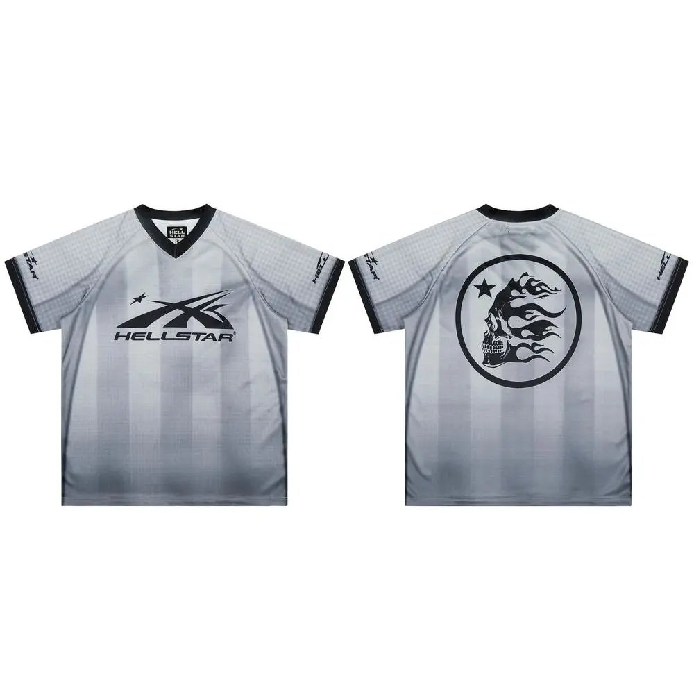Hellstar Football Jerseys Short-Sleeve Graphic Jersey — Style 7