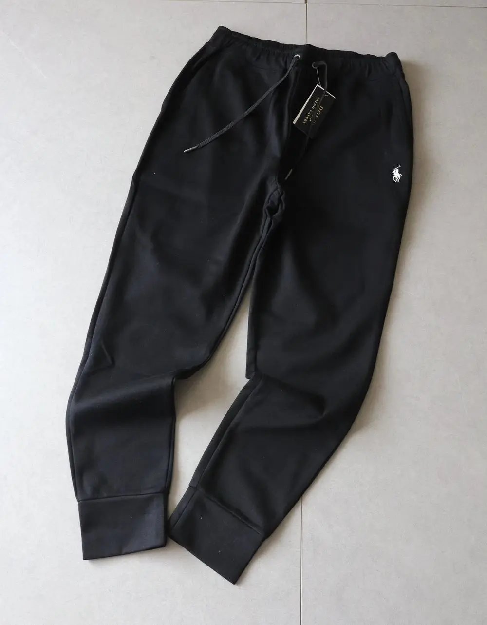 Polo Ralph Lauren Trousers Drawstring cuffed jogger sweatpants — Style 1