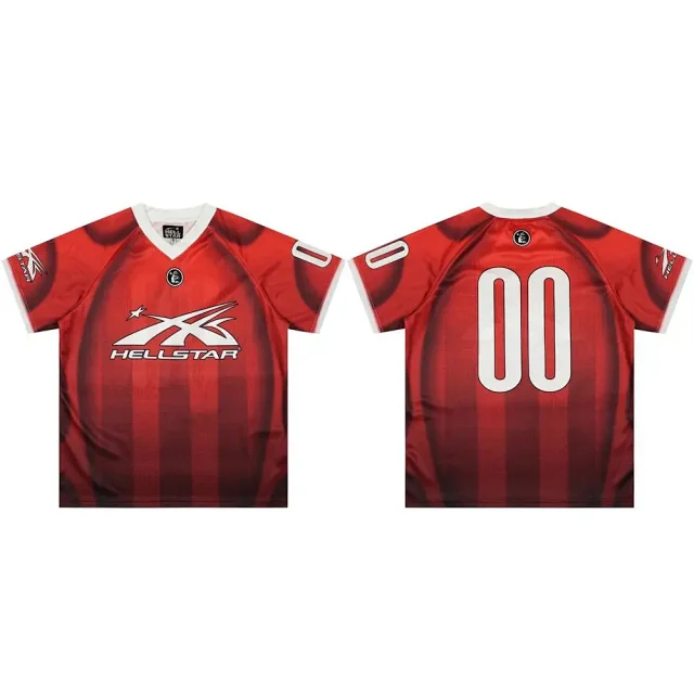 Hellstar Football Jerseys Short-Sleeve Graphic Jersey product detail image 5