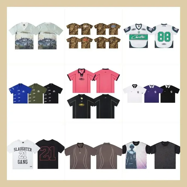 Corteiz T-Shirts Assorted graphic short-sleeve designs product detail image 1