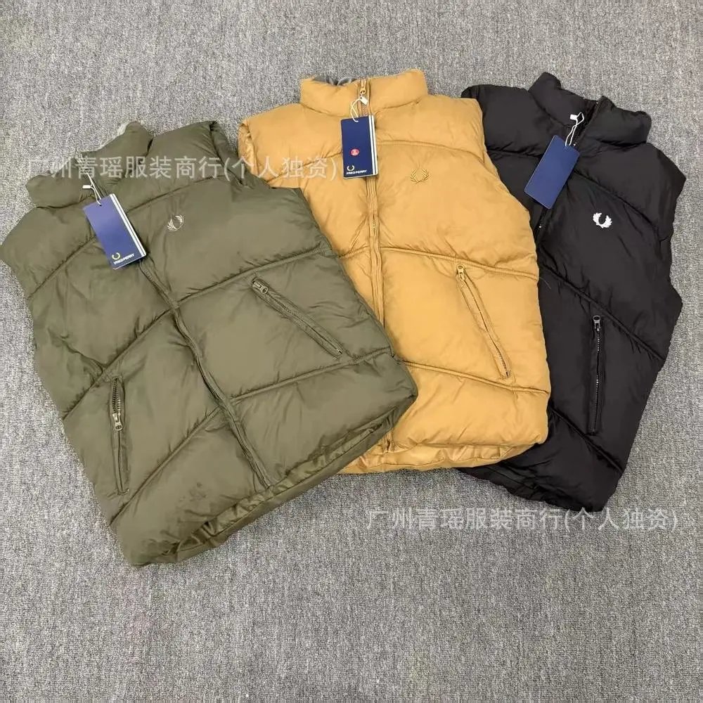 Fred Perry down jacket vest — W2CFinds curated find