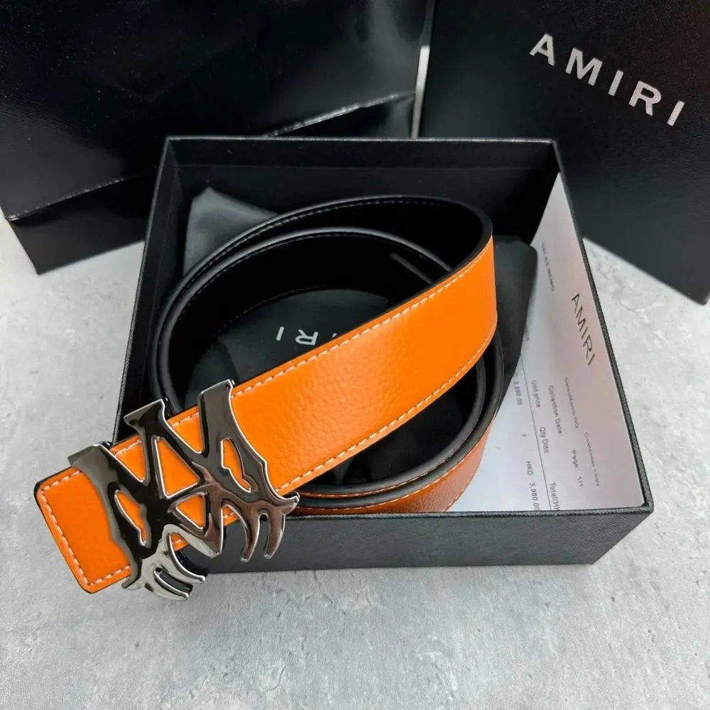 AMIRI Belts Logo Buckle Belt — Style 21