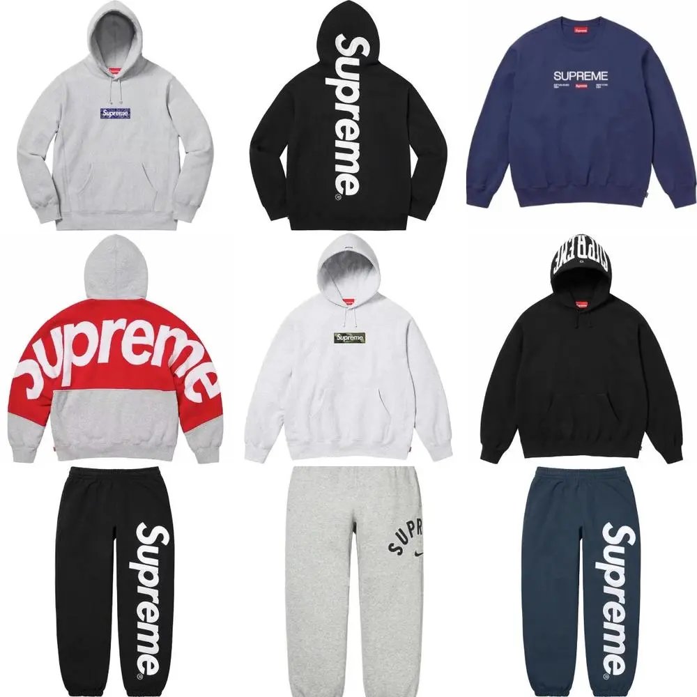 Supreme Hoodie Suit/Set