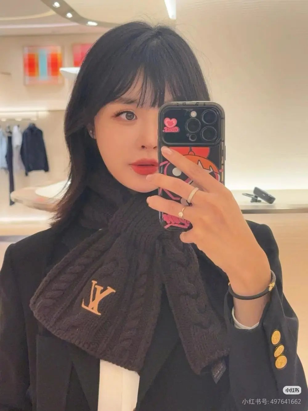 Chanel Scarves Knitted CC Logo Scarf — Style 18