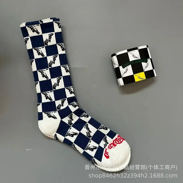 Chrome Hearts Socks Logo Cross Crew product detail image 3