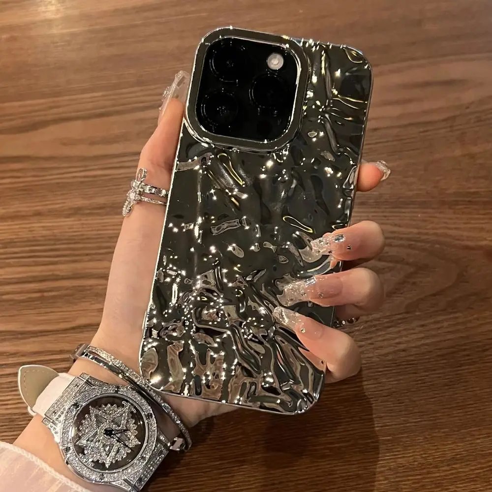 Unbranded Phone Cases Wrinkled textured iPhone case — Style 8