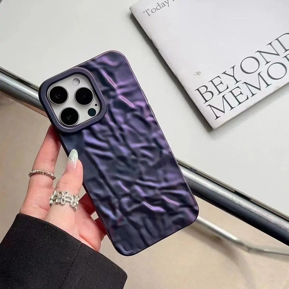 Unbranded Phone Cases Wrinkled textured iPhone case image 3