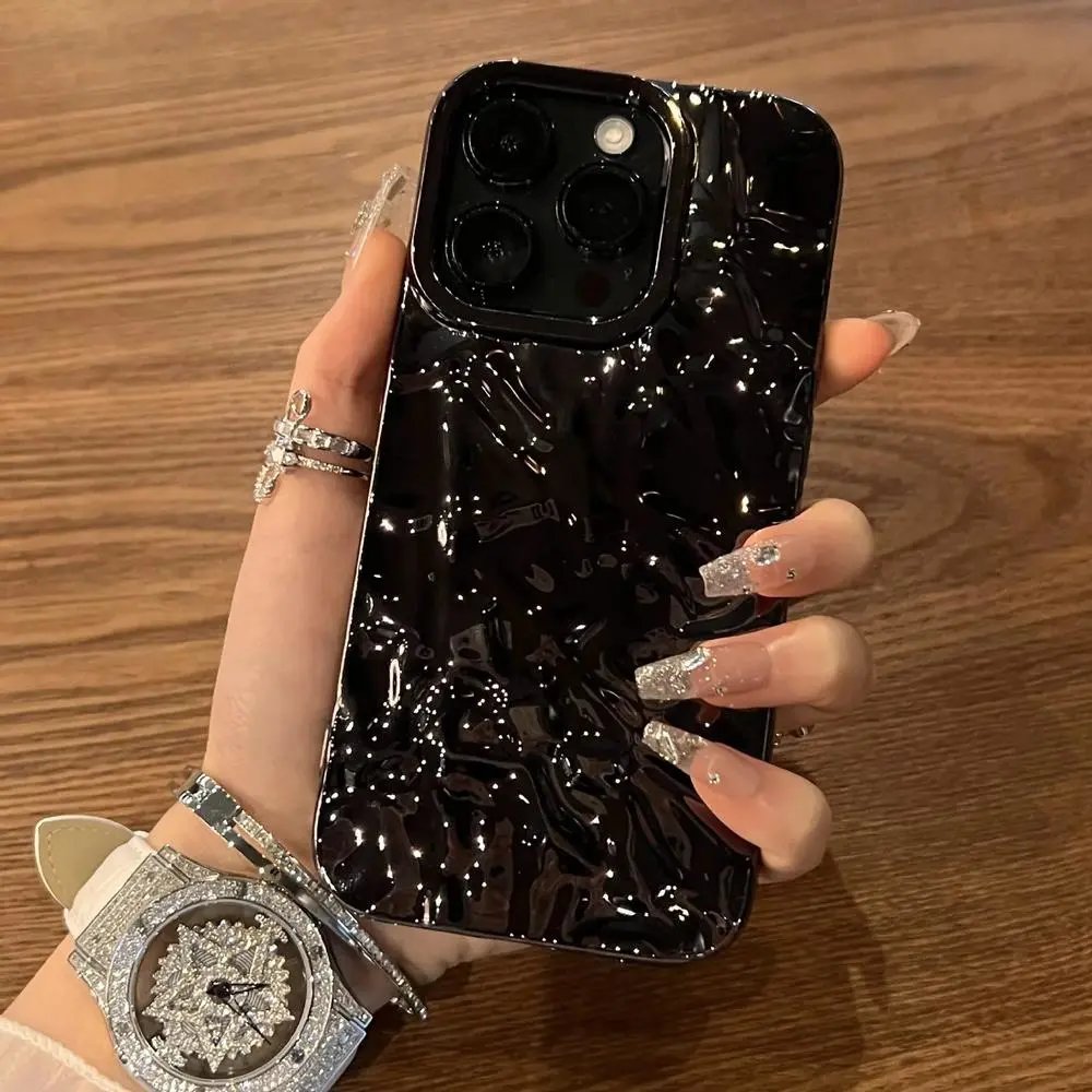 Unbranded Phone Cases Wrinkled textured iPhone case — Style 9