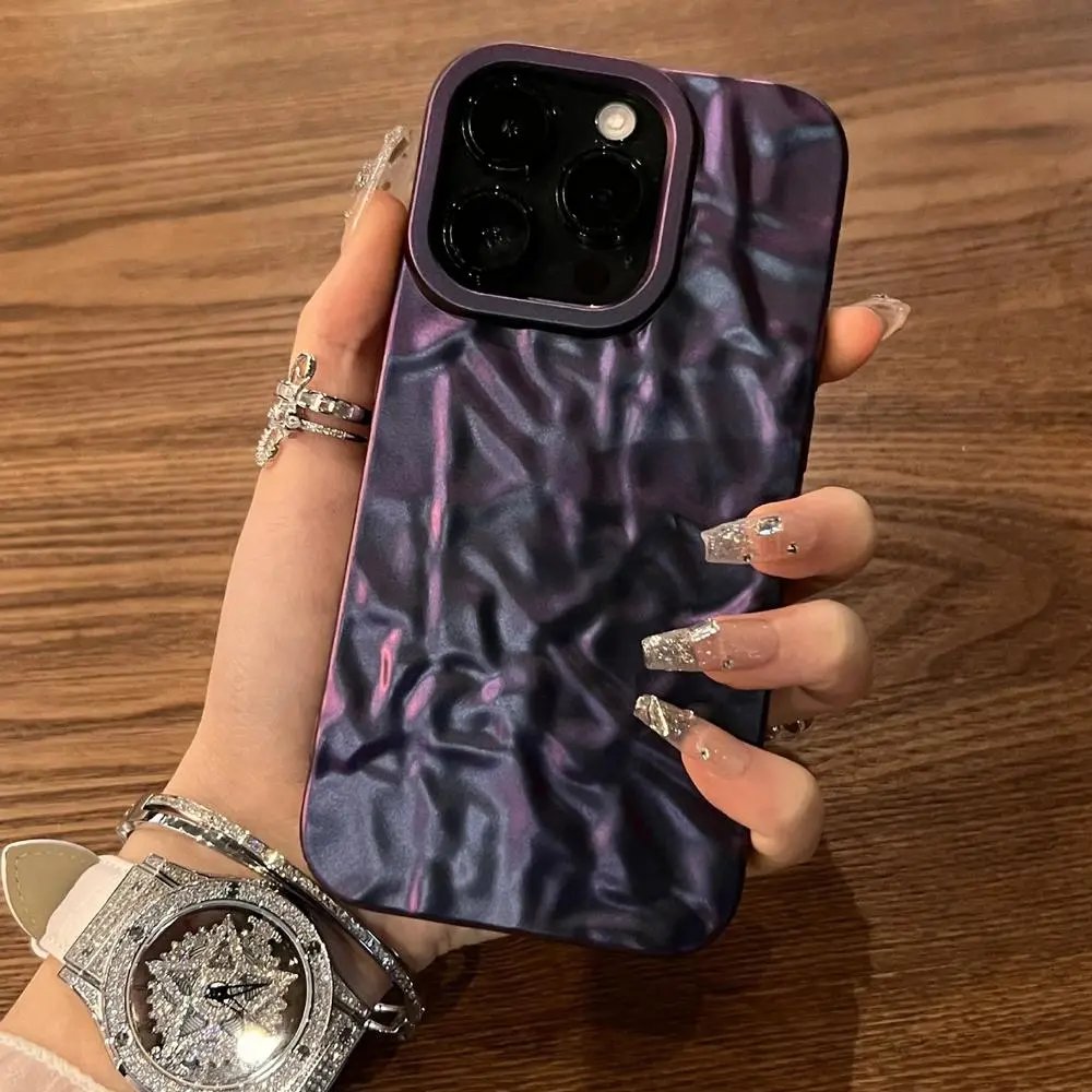 Unbranded Phone Cases Wrinkled textured iPhone case — Style 2