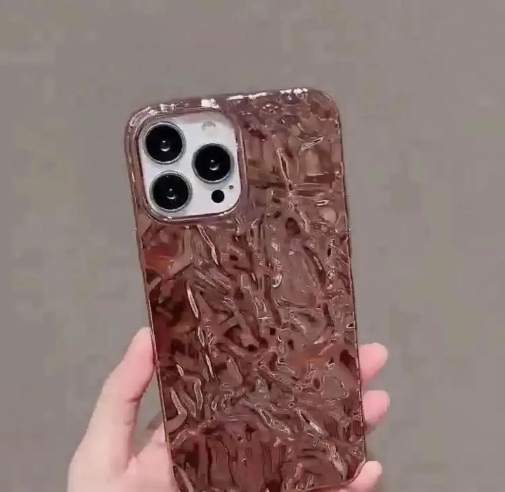Unbranded Phone Cases Wrinkled textured iPhone case — Style 10