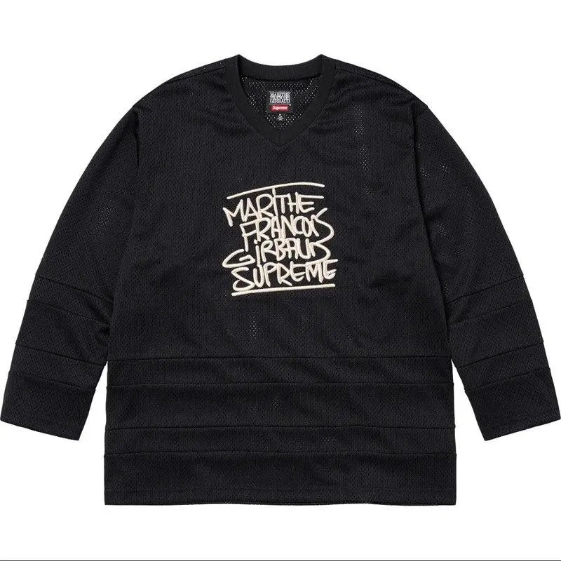 Supreme Football Jerseys Numbered mesh jersey image 4