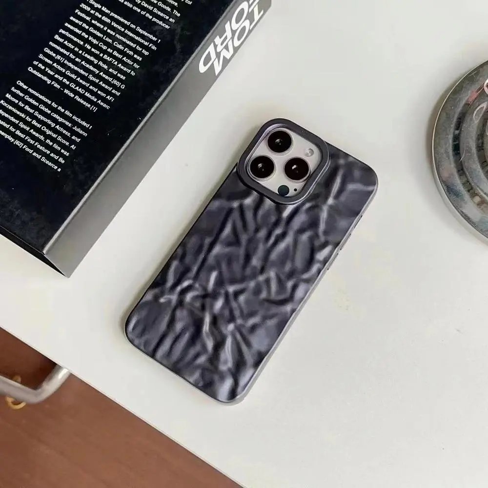 Unbranded Phone Cases Wrinkled textured iPhone case image 5