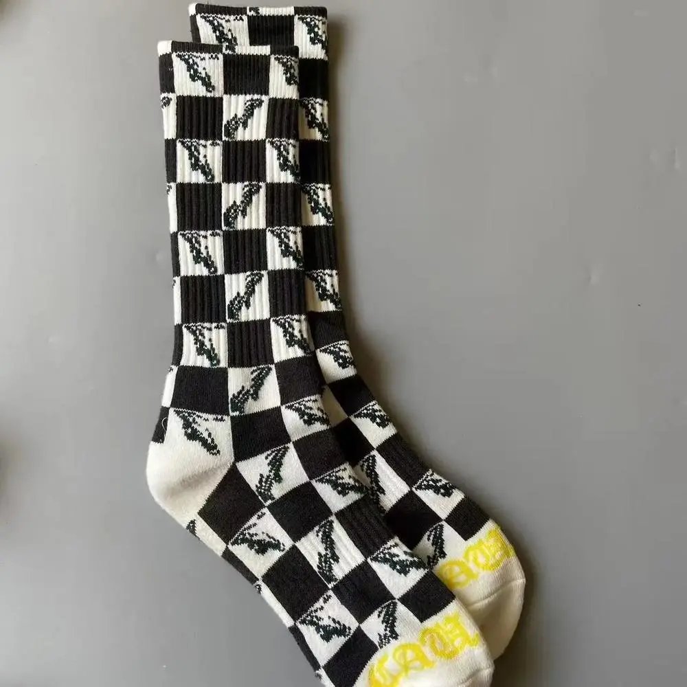 Chrome Hearts Socks Striped crew — Style 19