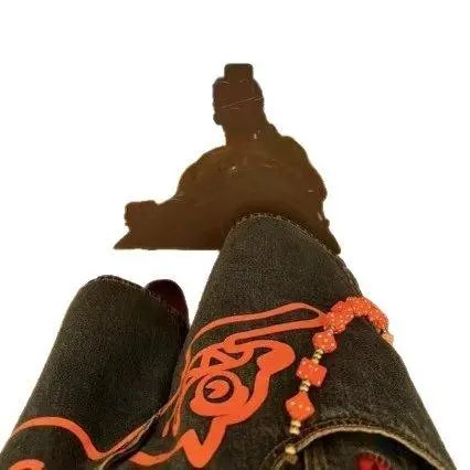 Unbranded Shorts Graphic-print denim image 5