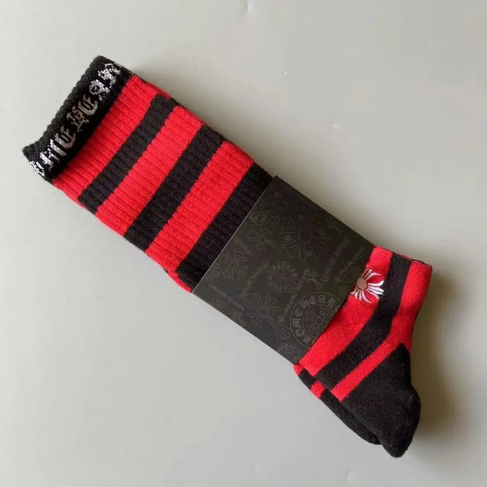 Chrome Hearts Socks Striped crew image 4