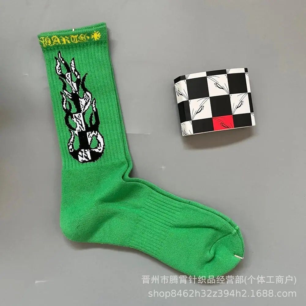 Chrome Hearts Socks Logo Cross Crew — Style 4