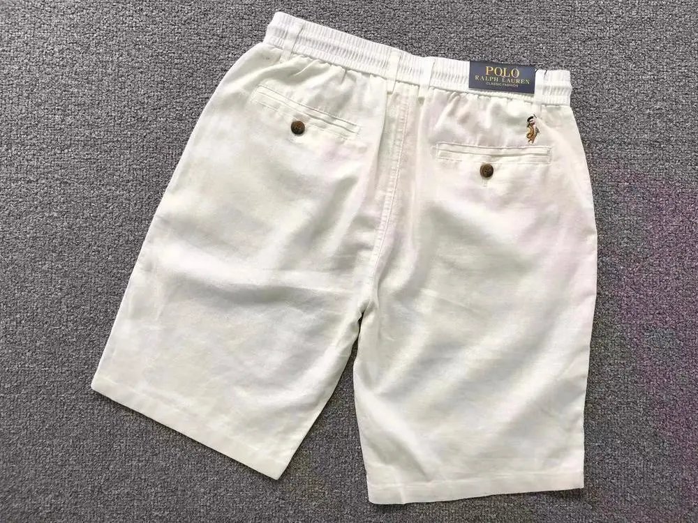 Polo Ralph Lauren Shorts Elastic-Waist Drawstring with Embroidered Pony — Style 1