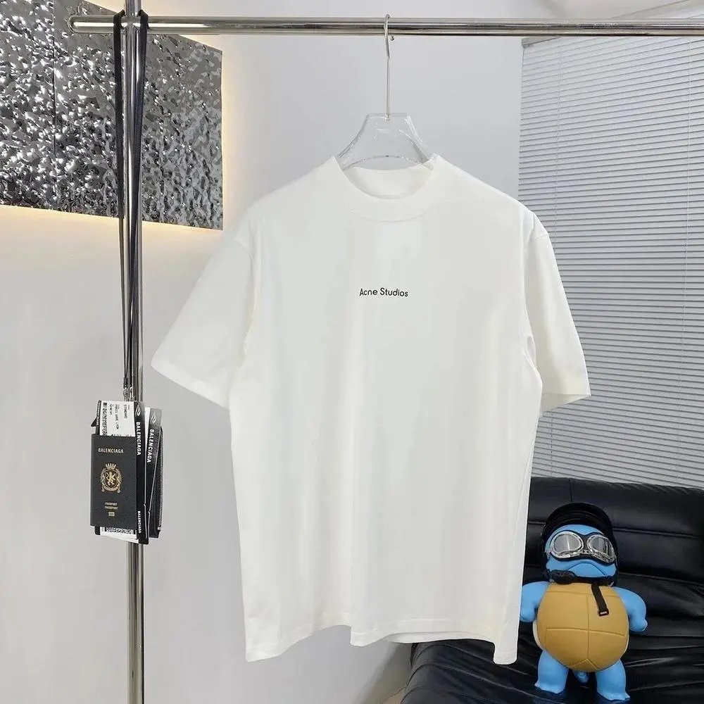 Acne Studios T-Shirts Short-Sleeve Logo Graphic T-Shirt — Style 4
