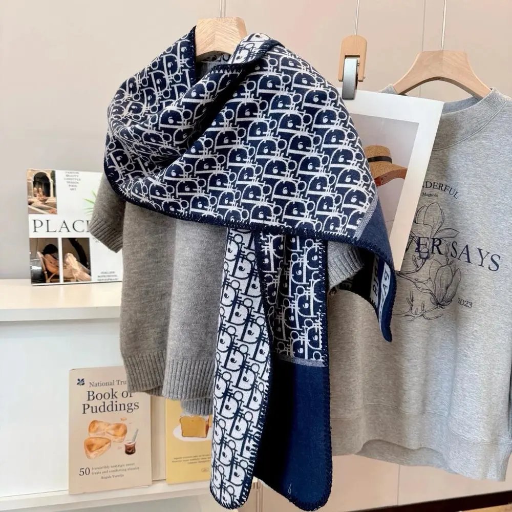 Chanel Scarves Knitted CC Logo Scarf — Style 28