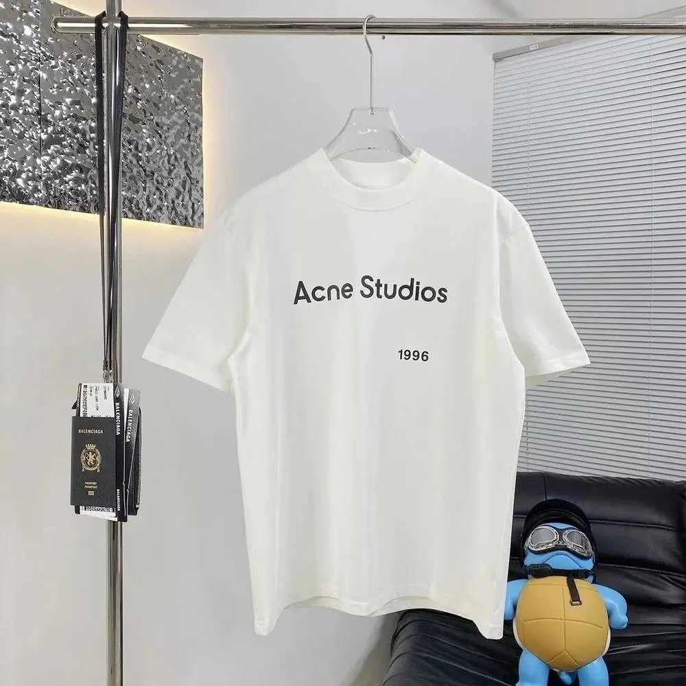 Acne Studios T-Shirts Short-Sleeve Logo Graphic T-Shirt — Style 5