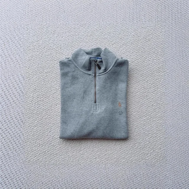 Polo Ralph Lauren Hoodies & Sweatshirts Quarter-Zip Mock-Neck Sweatshirt product detail image 3