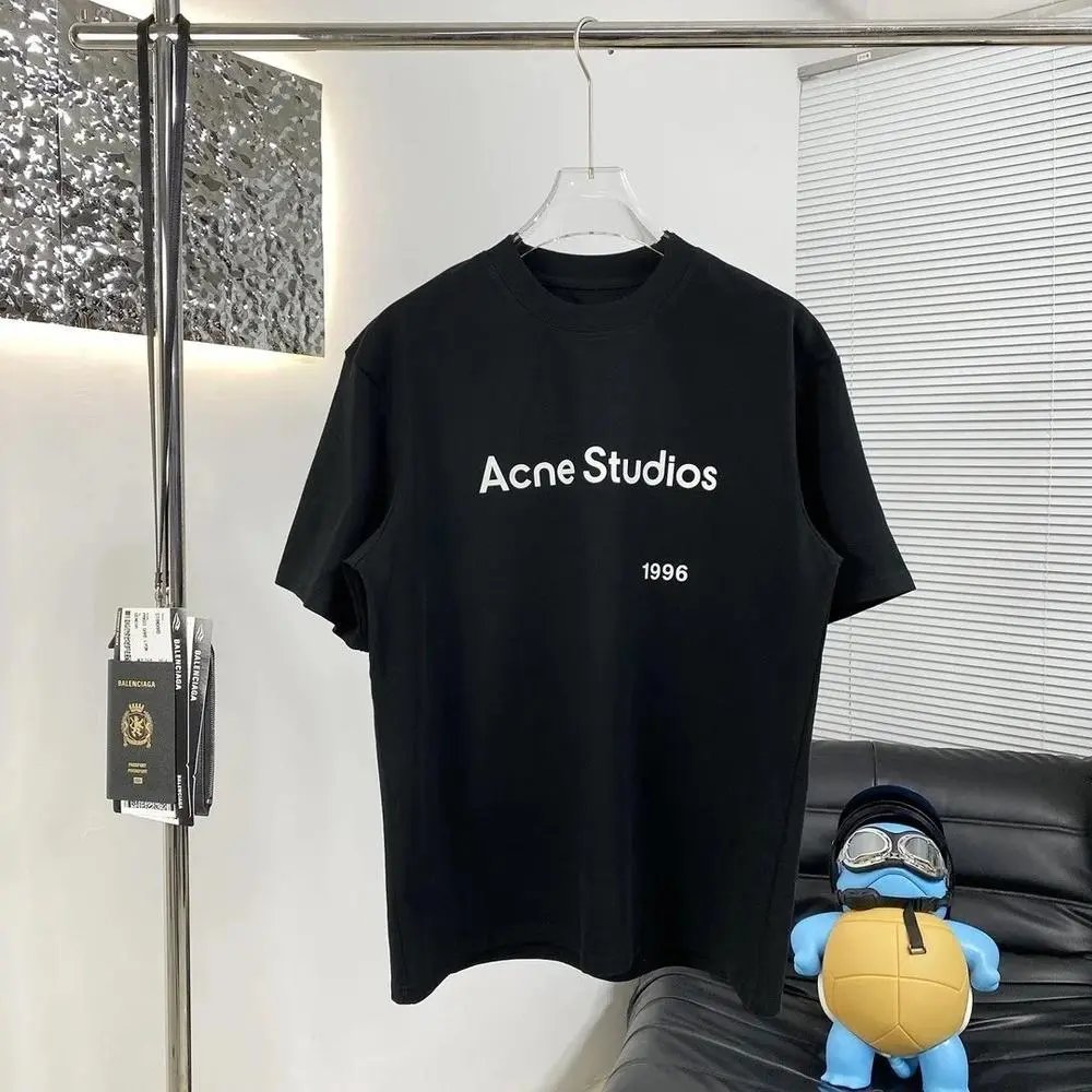 Acne Studios T-Shirts Short-Sleeve Logo Graphic T-Shirt — Style 6