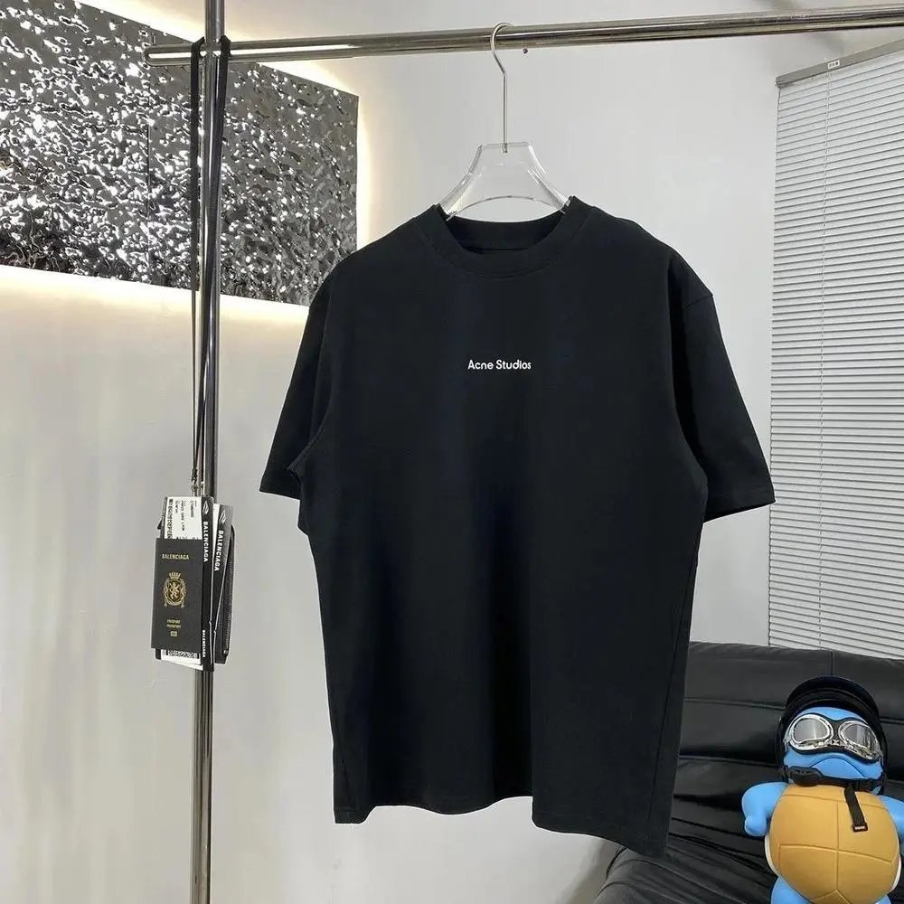 Acne Studios T-Shirts Short-Sleeve Logo Graphic T-Shirt — Style 3