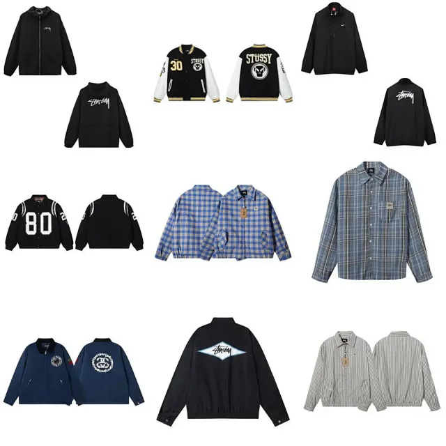 Stüssy Jackets Zip-up and varsity product detail image 1