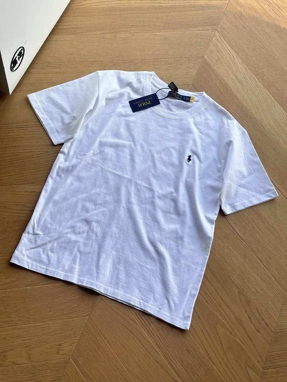 Polo Ralph Lauren T-Shirts Short-sleeve crewneck T-shirt with embroidered pony logo — Style 6